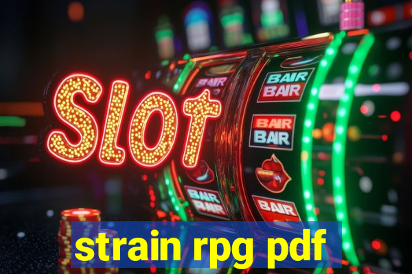 strain rpg pdf